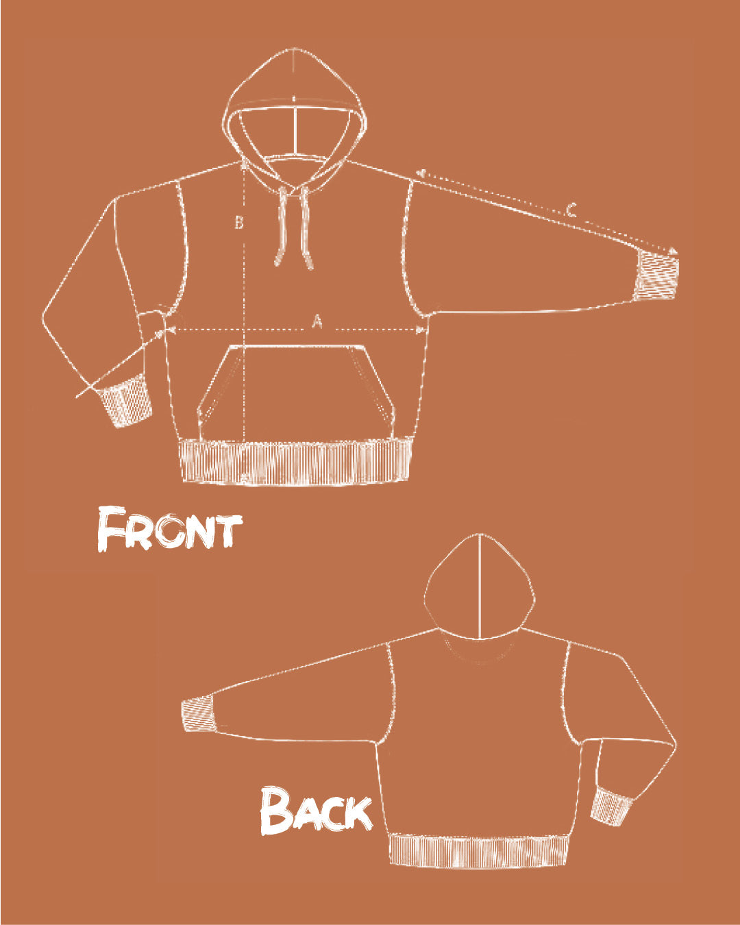 Bio-Baumwoll Hoodie |Adventure Together
