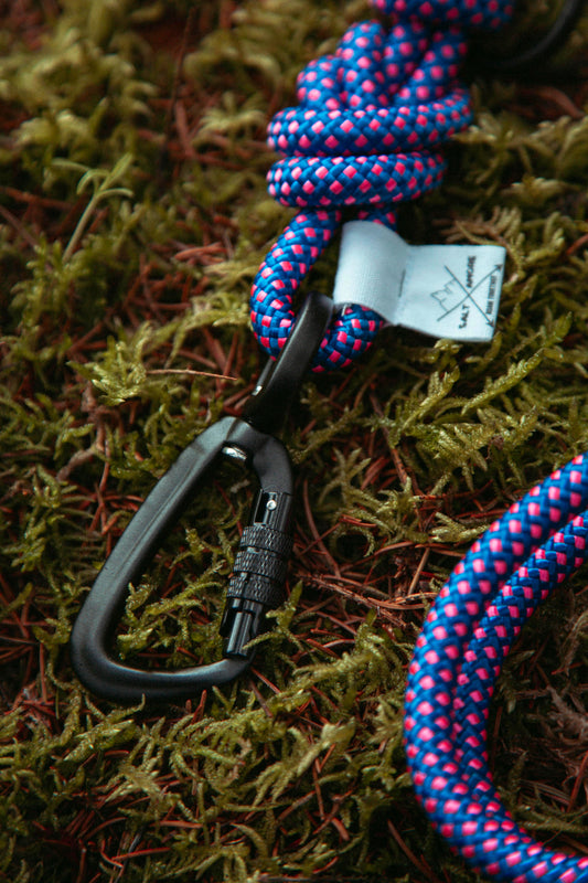 Führleine | Mountain Climber | Verstellbare Outdoor Hundeleine aus Kletterseil