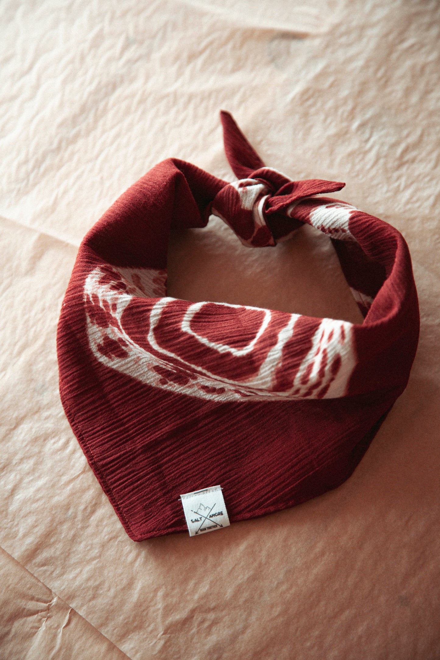 Hundehalstuch Amber | Handgemachtes Bandana aus Baumwolle