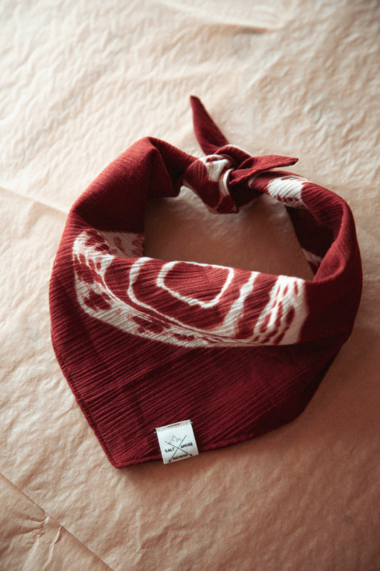 Hundehalstuch Amber | Handgemachtes Bandana aus Baumwolle