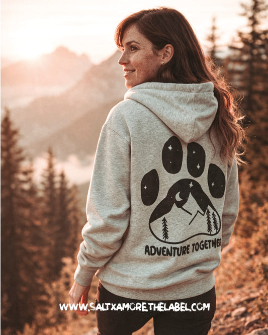 Bio-Baumwoll Hoodie "Adventure Together"