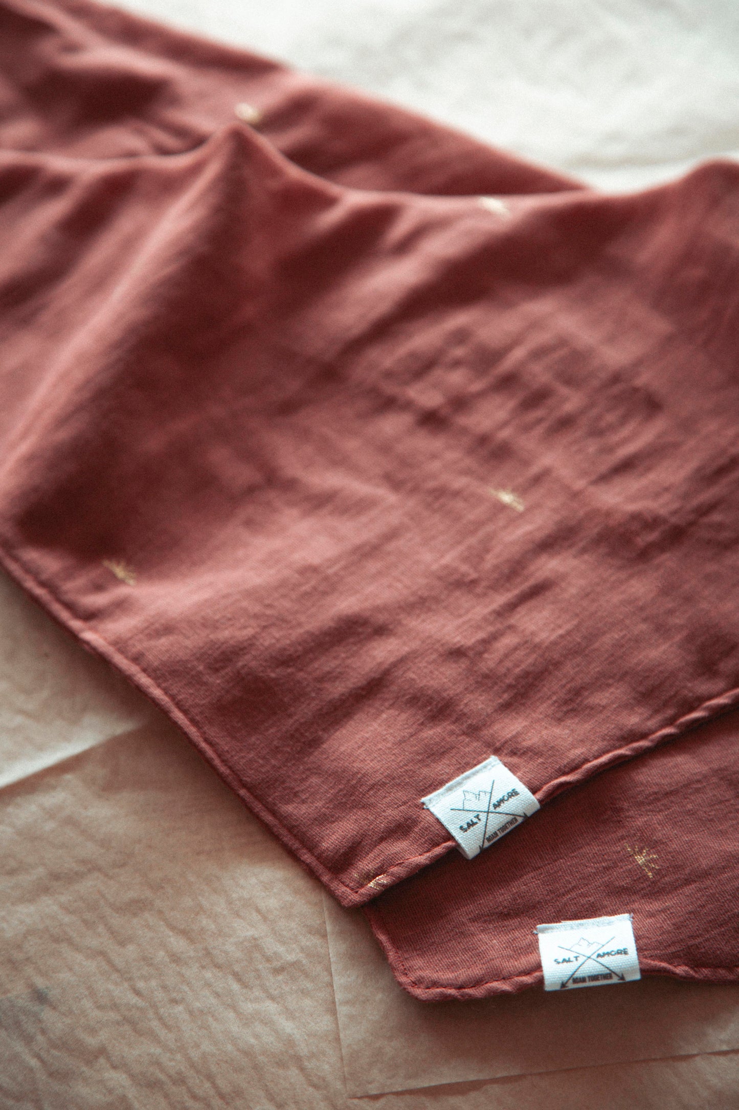Hundehalstuch Sun Haze | Handgemachtes Bandana aus Bio-Baumwolle