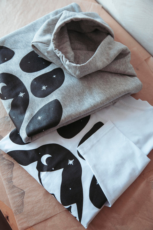 Hoodie & Longsleeve "Adventure Together" - Set