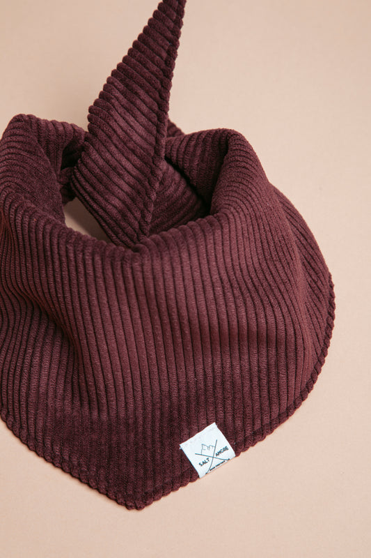 Hundehalstuch -  Bordeaux Cord