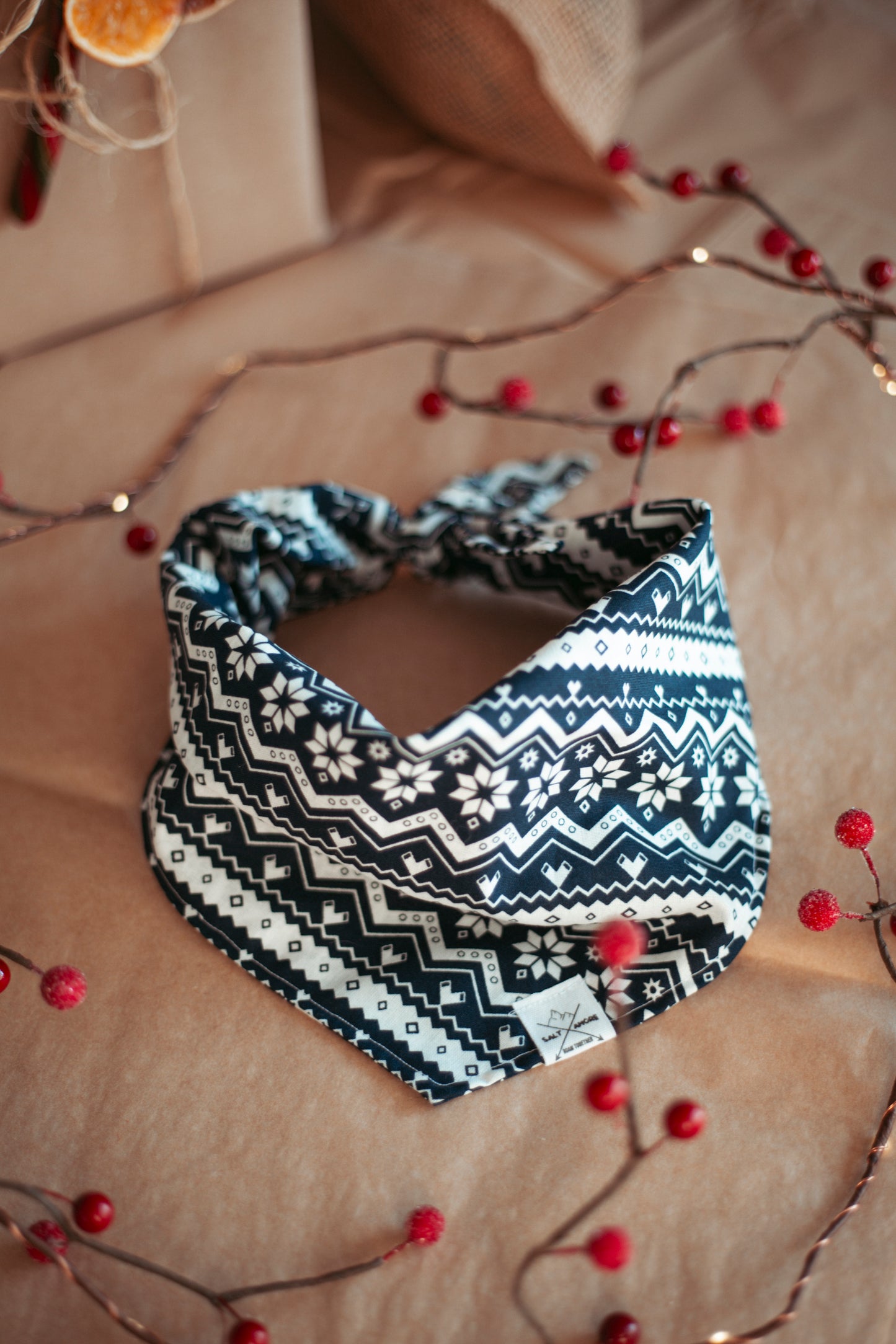 Hundehalstuch -  Nordic Winter