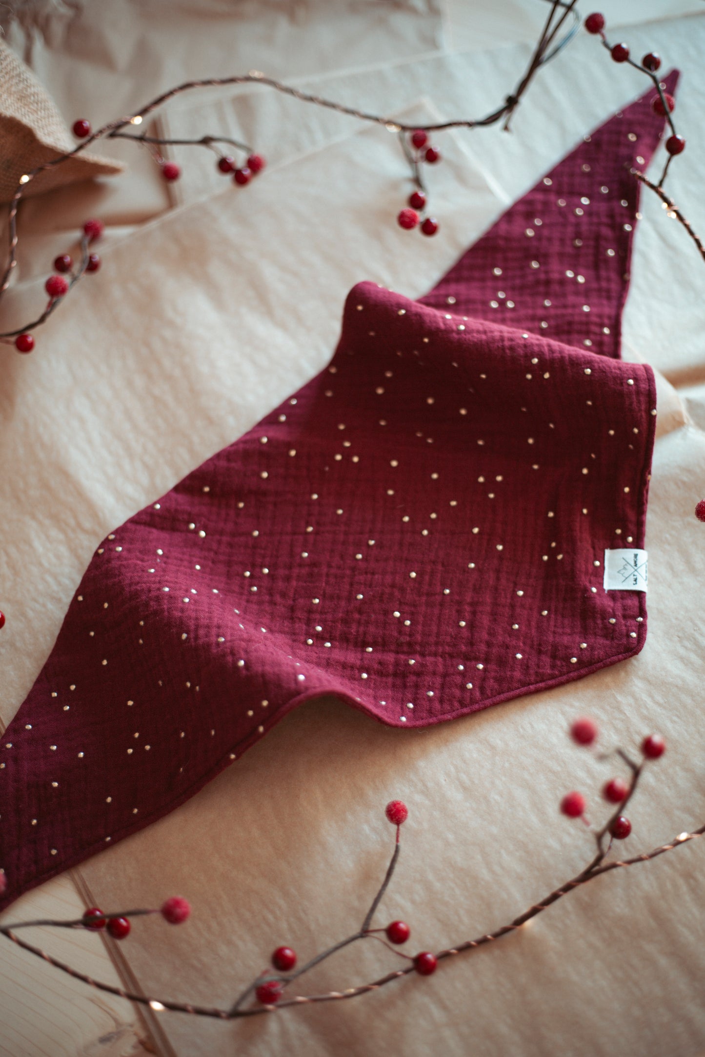 Hundehalstuch -  Merry XMas