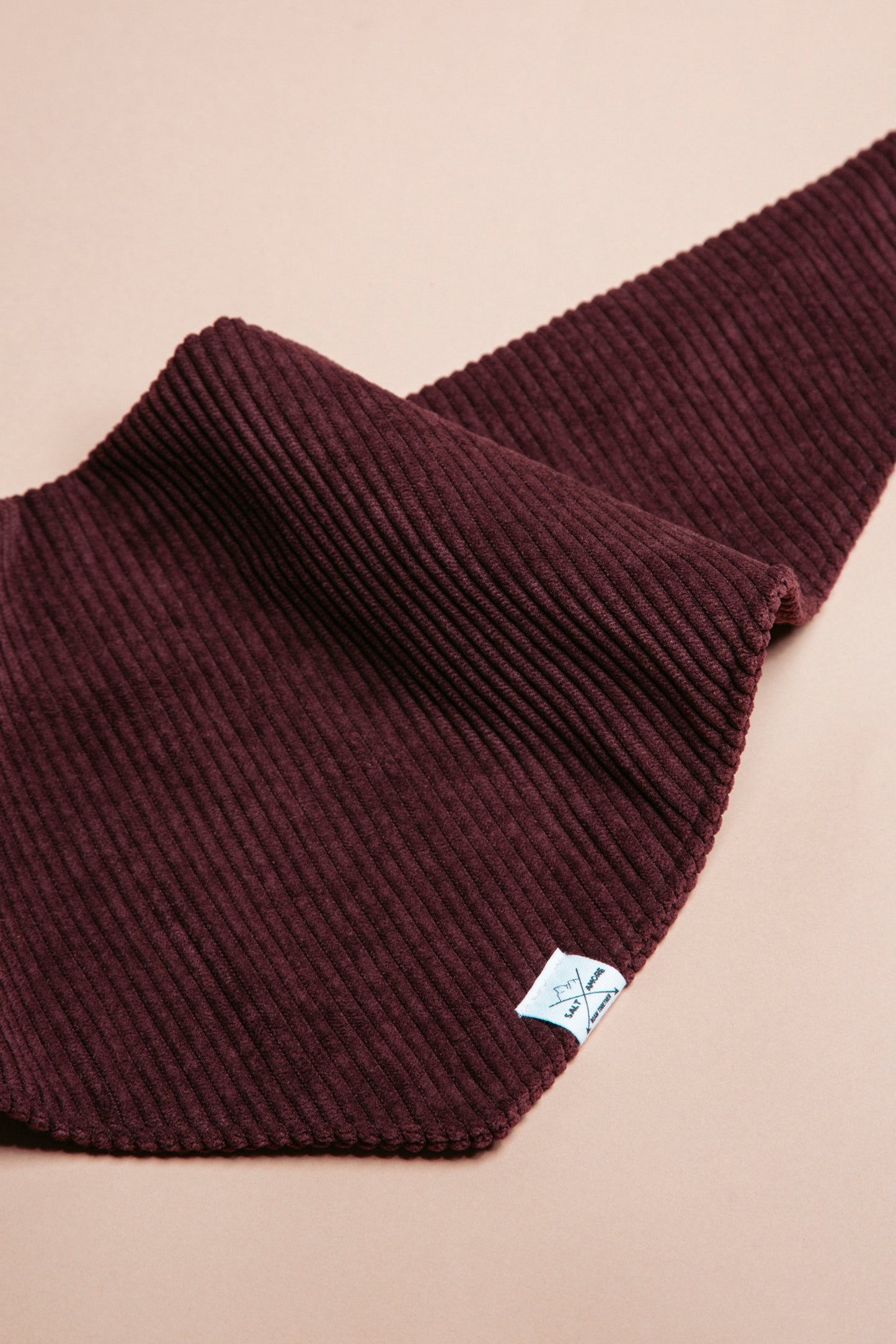 Hundehalstuch -  Bordeaux Cord