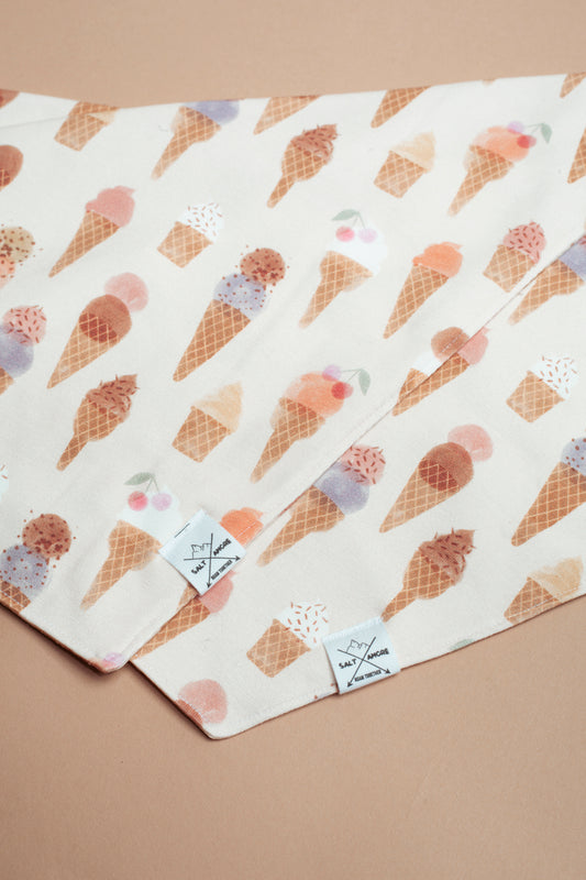 Hundehalstuch -  Ice Cream