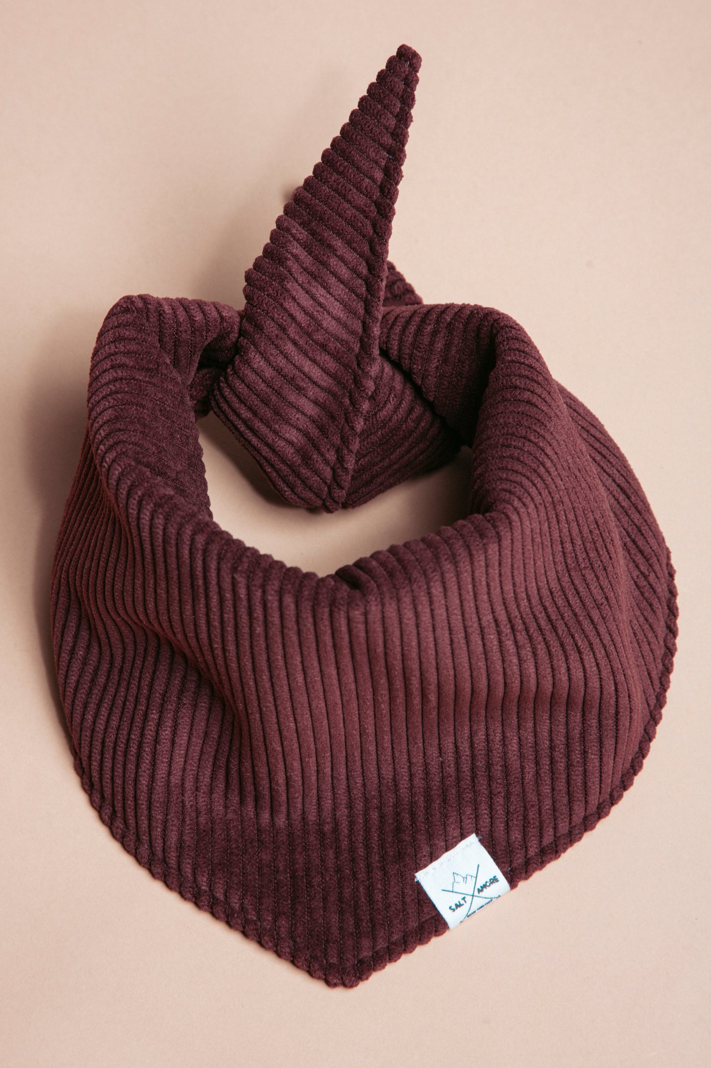 Hundehalstuch -  Bordeaux Cord