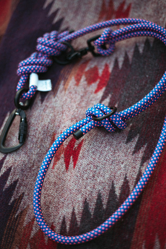 Führleine | Mountain Climber | Verstellbare Outdoor Hundeleine aus Kletterseil
