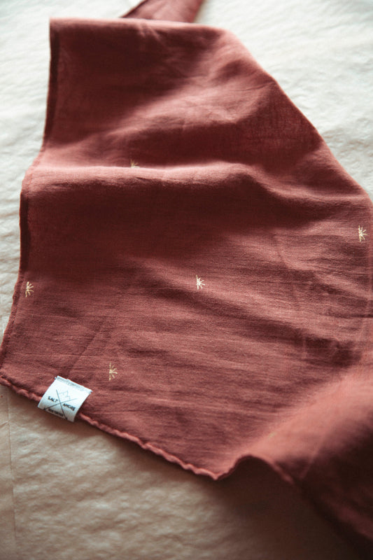 Hundehalstuch Sun Haze | Handgemachtes Bandana aus Bio-Baumwolle