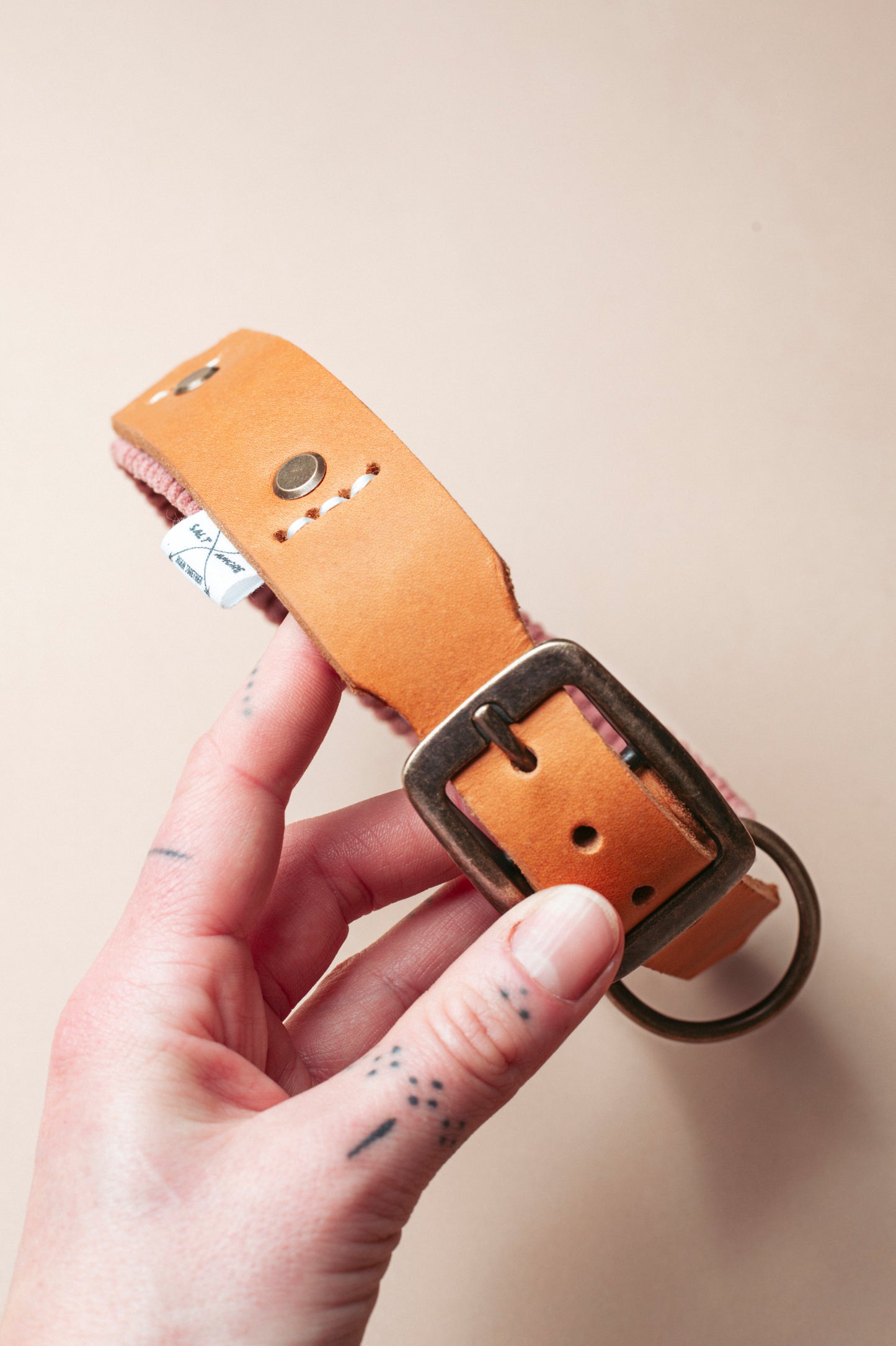 Hundehalsband - Roséwood