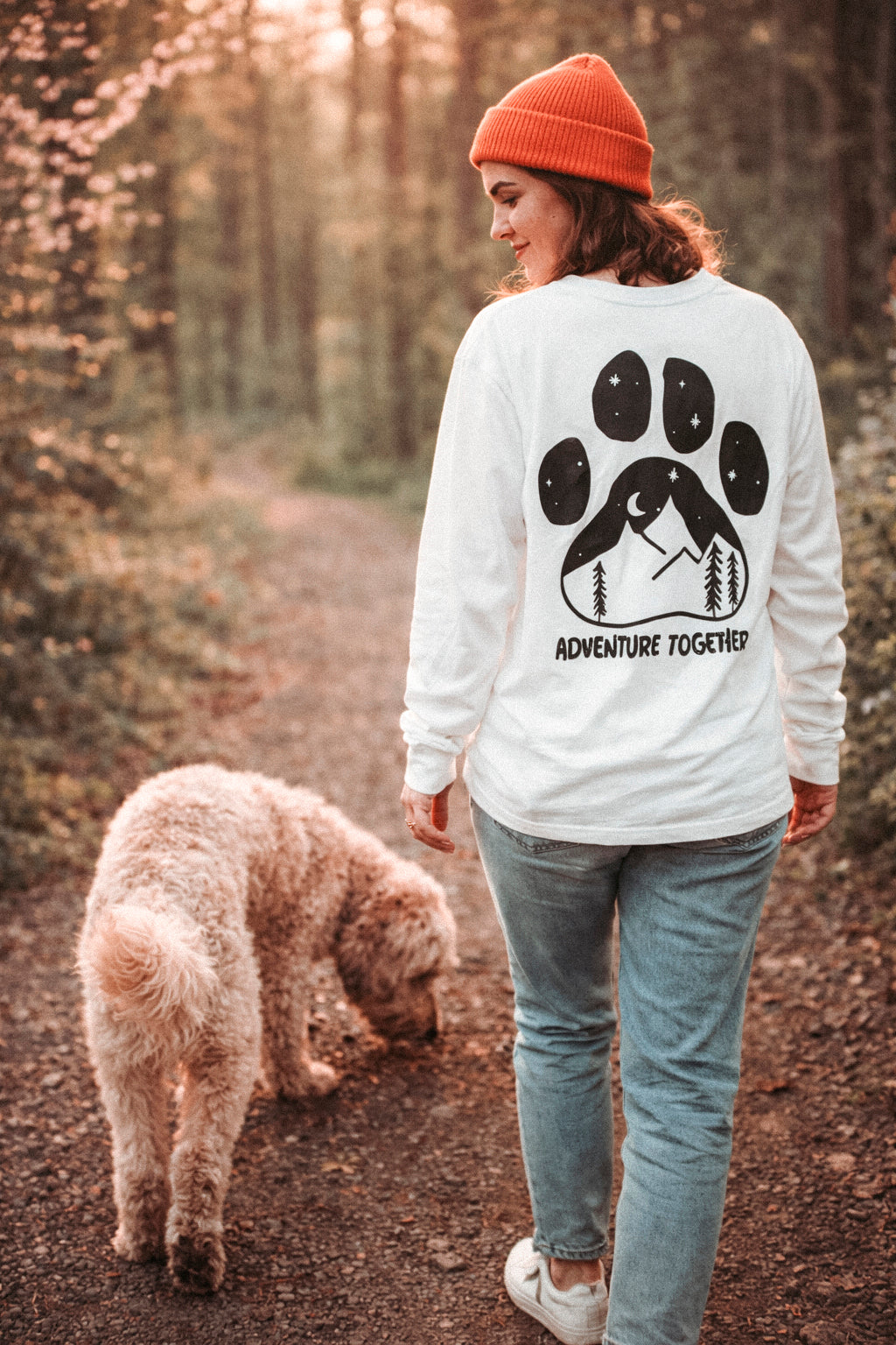 Bio-Baumwoll Longsleeve | Adventure Together