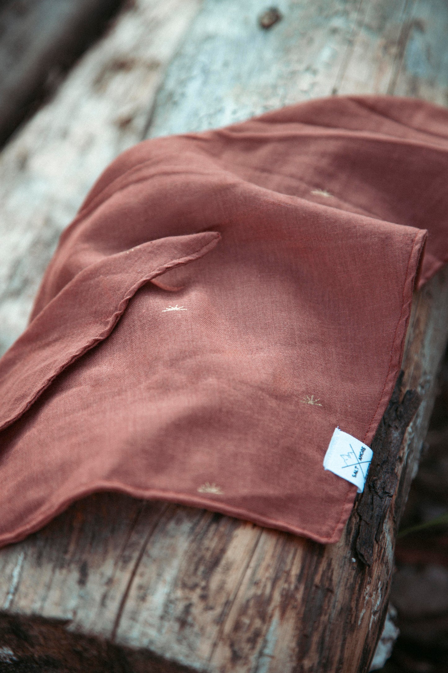 Hundehalstuch Sun Haze | Handgemachtes Bandana aus Bio-Baumwolle