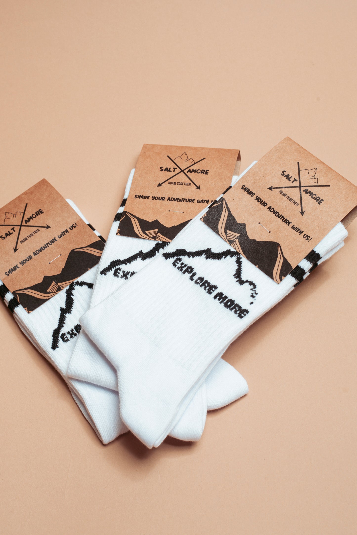 Statementsocken "Explore More"