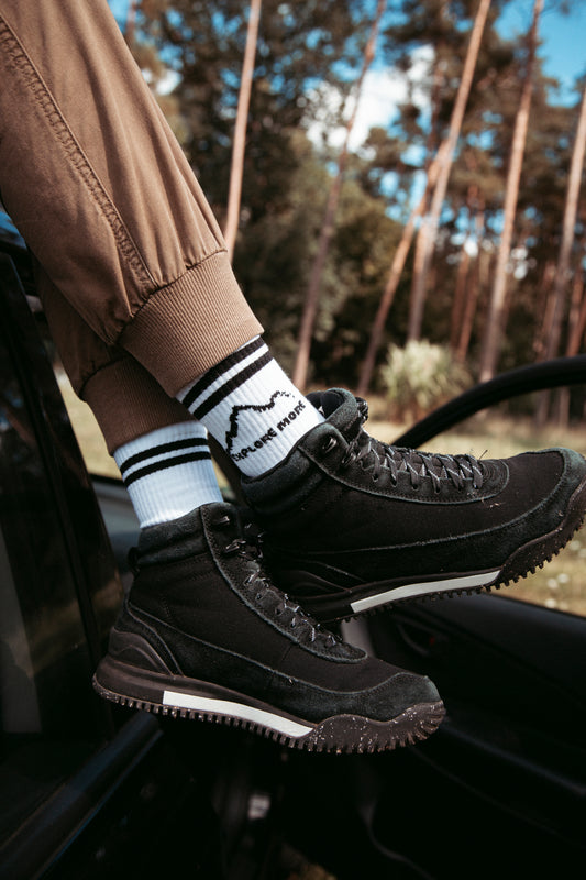 Statementsocken "Explore More"