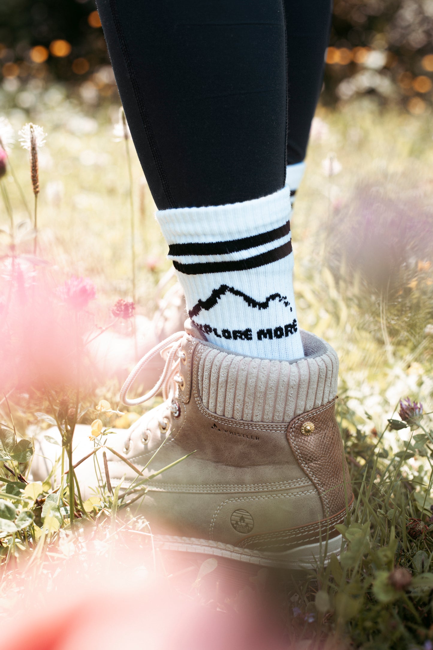Statementsocken "Explore More"
