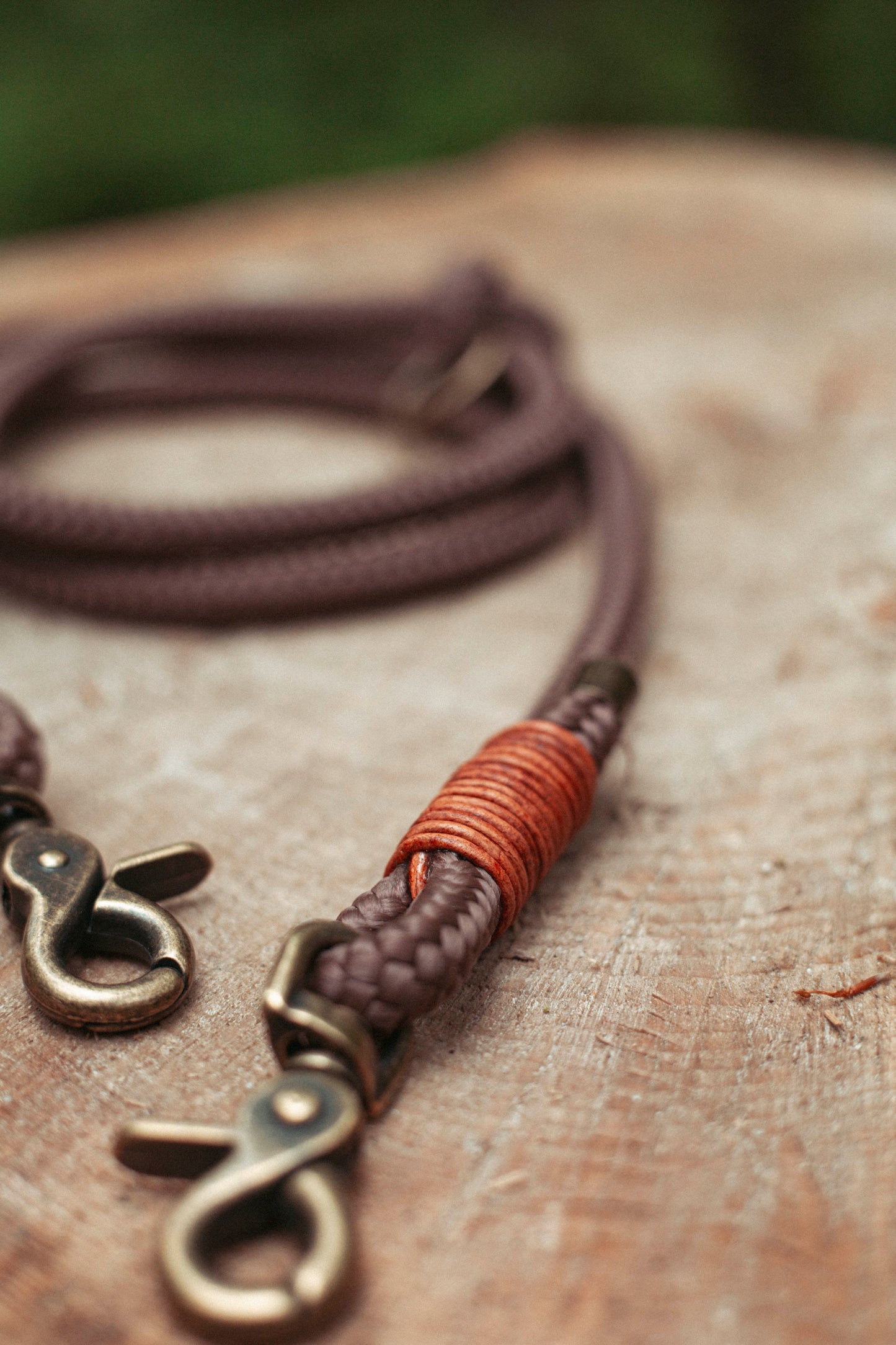 Hundeleine Wilderness | Multifunktionale Leine aus Paracord & Leder | Mix & Match