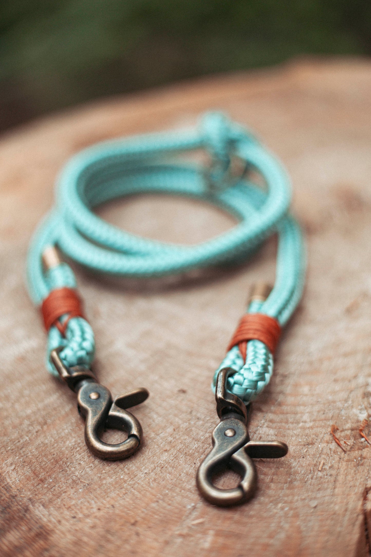 Hundeleine Wilderness | Multifunktionale Leine aus Paracord & Leder | Mix & Match