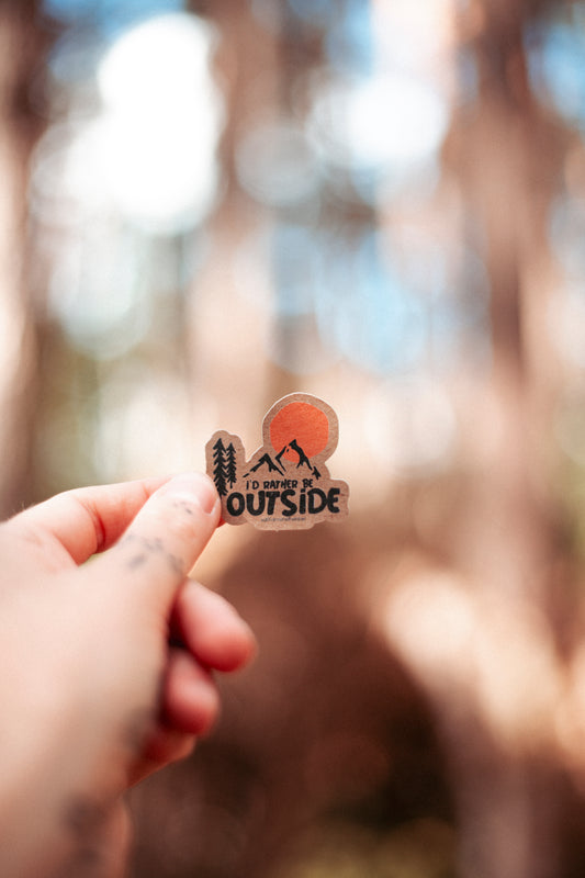 I’d Rather Be Outside | Sticker